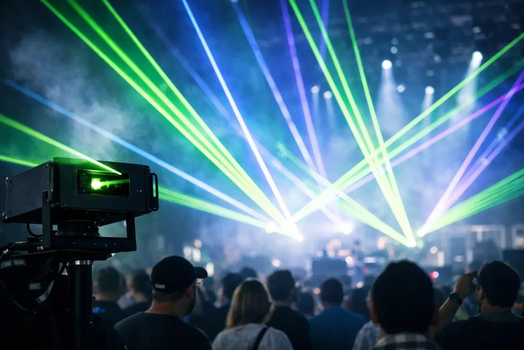 Are Laser Shows Safe for Public Events?