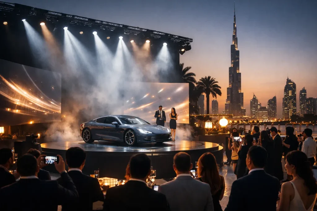 Immersive Launch Event Dubai That Stands Out